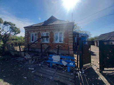 Наслідки обстрілів Донеччини 7-8 травня. Фото: Telegram/Павло Кириленко