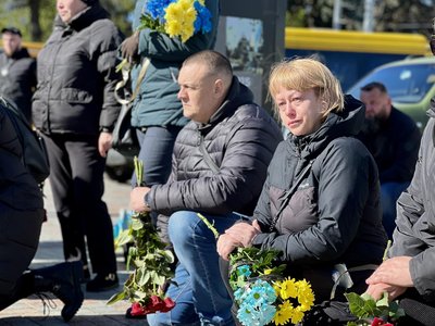З військовим Андрієм Головченком попрощалися у Рівному З військовим Андрієм Головченком попрощалися у Рівному