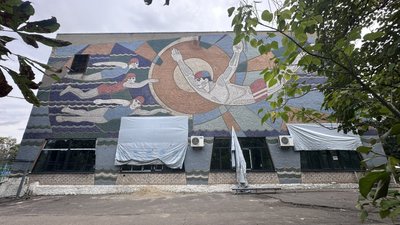Чи залишать мозаїку відкритою: у Миколаєві переглядають проєкт ремонту «Зорі» Чи залишать мозаїку відкритою: у Миколаєві переглядають проєкт ремонту «Зорі»