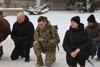 На Черкащині попрощалися з полеглим на Донеччині захисником На Черкащині попрощалися з полеглим на Донеччині захисником