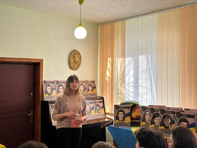 Любов Малецька, вшанування пам'яті бійця Михайла Цимбалістого Любов Малецька, вшанування пам'яті бійця Михайла Цимбалістого