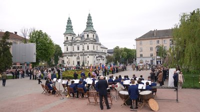 У Тернополі відзначили День Європи, урочистості, 9 травня 2026 року