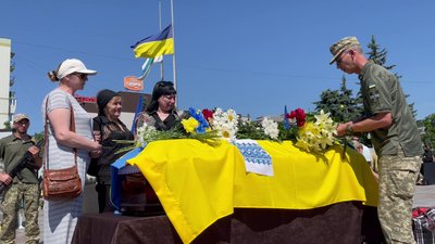 Із солдатом Миколою Потієвим попрощалися у Рівному