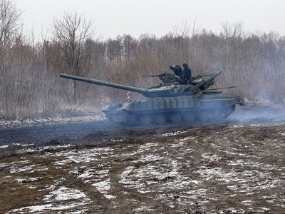 Як відбуваються навчання танкістів 41-ї бригади Як відбуваються навчання танкістів 41-ї бригади