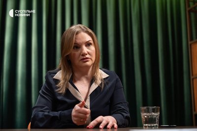 Військова омбудсманка України Ольга Решетилова під час інтервʼю Суспільному, Київ, 1 червня 2026 року Військова омбудсманка України Ольга Решетилова під час інтервʼю Суспільному, Київ, 1 червня 2026 року