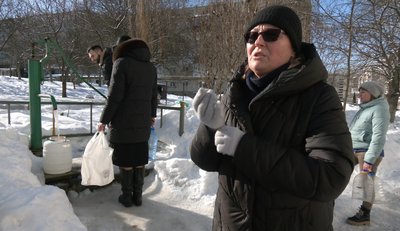 Жителька Великої Березовиці Оксана, відсутність водопостачання у Великій Березовиці, люди без води, 10 лютого 2026 року Жителька Великої Березовиці Оксана, відсутність водопостачання у Великій Березовиці, люди без води, 10 лютого 2026 року