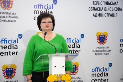 оксана чайчук, брифінг, грип, віруси, тернопільщина оксана чайчук, брифінг, грип, віруси, тернопільщина