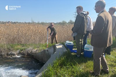 Екоінспекція перевірила якість води, яка надходить до Куяльницького лиману: що показали результати Екоінспекція перевірила якість води, яка надходить до Куяльницького лиману: що показали результати