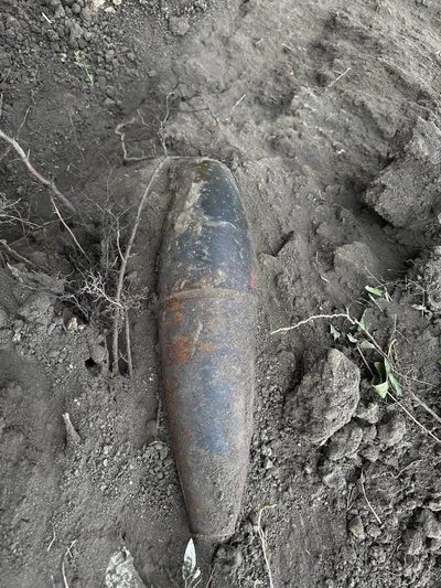 У Малій Данилівці під час реконструкцією водопроводу знайшли боєприпаси часів Другої світової війни У Малій Данилівці під час реконструкцією водопроводу знайшли боєприпаси часів Другої світової війни