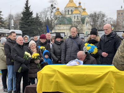 З військовим Миколою Войтовичем попрощалися у Рівному З військовим Миколою Войтовичем попрощалися у Рівному