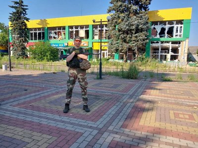 "Треба копати – копав". Історія психолога Нацгвардії Олега Андрушківа