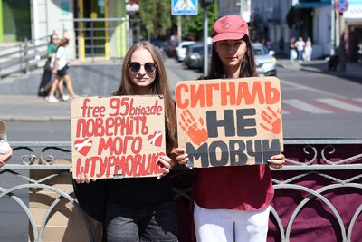 Акцію-нагадування «Не мовчи! Полон вбиває!» 9 серпня провели в Рівному
