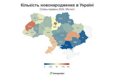 На Житомирщині за пів року смертність втричі перевищила народжуваність На Житомирщині за пів року смертність втричі перевищила народжуваність