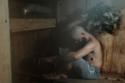 "Вікінг" у лазні на Харківщині, що облаштували військові "Вікінг" у лазні на Харківщині, що облаштували військові