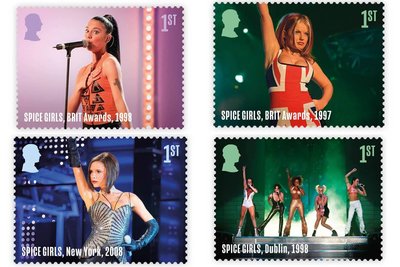 марки до 30 річчя Spice Girls марки до 30 річчя Spice Girls