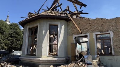 Наслідки обстрілу Білозерське Донецька область 14 серпня 2025 рік Наслідки обстрілу Білозерське Донецька область 14 серпня 2025 рік