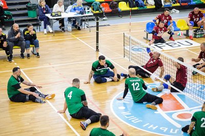 Чемпіонат України з волейболу сидячи в Тернополі: хто переміг Чемпіонат України з волейболу сидячи в Тернополі: хто переміг