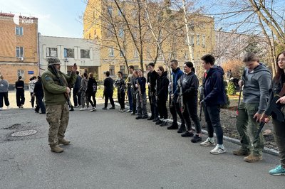 В Києво-Могилянській академії стартував пілотний військовий вишкіл В Києво-Могилянській академії стартував пілотний військовий вишкіл