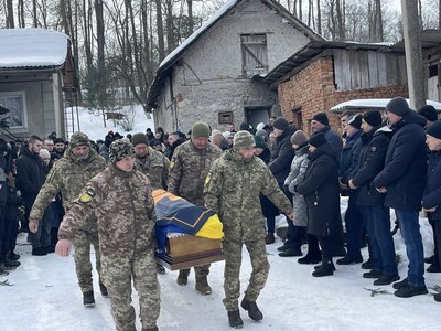 Озерянська ОТГ, похорон, Назар Воробець, 19 лютого 2026, Тернопіль Озерянська ОТГ, похорон, Назар Воробець, 19 лютого 2026, Тернопіль