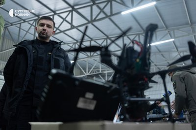 Міністр стратегічних галузей промисловості Герман Сметанін на презентації безпілотників Міністр стратегічних галузей промисловості Герман Сметанін на презентації безпілотників