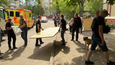 Наслідки обстрілу Краматорськ Донецька область 27 травня 2025 рік Наслідки обстрілу Краматорськ Донецька область 27 травня 2025 рік