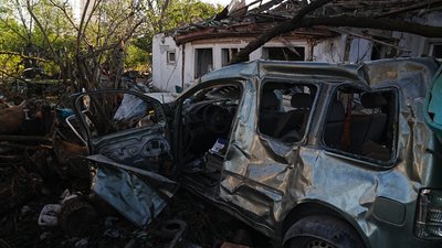 Наслідки ракетної атаки по Миколаєву: фоторепортаж Наслідки ракетної атаки по Миколаєву: фоторепортаж