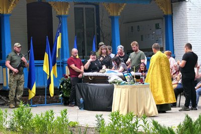 На Сумщині поховали військовослужбовця Миколу Соломка