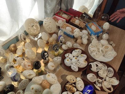 різьба по яєчній шкаралупі, різьблені шкаралупи, Микола Бармак різьба по яєчній шкаралупі, різьблені шкаралупи, Микола Бармак