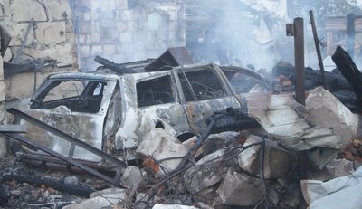 "Уся вулиця горіла": місцеві жителі про обстріл села Перемога на Сумщині "Уся вулиця горіла": місцеві жителі про обстріл села Перемога на Сумщині