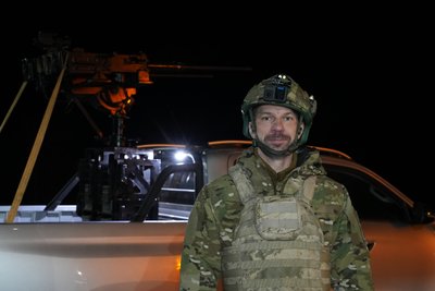 Командир роти прикриття повітряного простору Віталій Живило Командир роти прикриття повітряного простору Віталій Живило