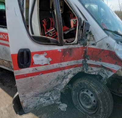 Удар по швидкій у Куп'янську