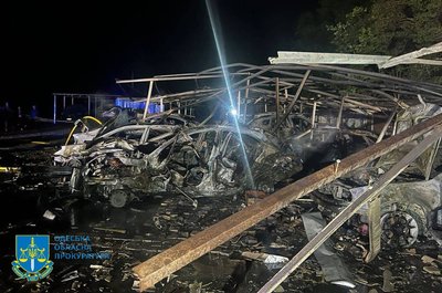 Удар дронів по Одесі 25 травня