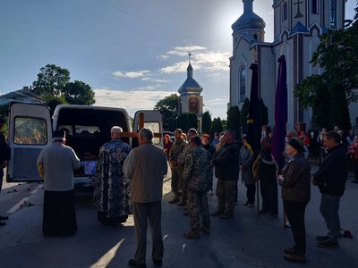 Похорон, ЗСУ, Тернопільщина, військовослужбовець
