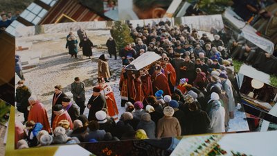 Похорон отця Івана Чав'яка, люди Похорон отця Івана Чав'яка, люди