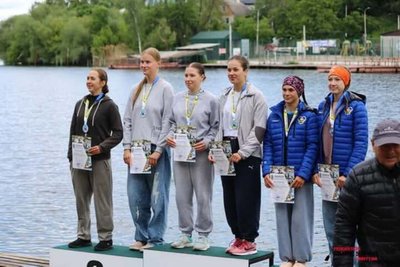Веслувальники з Дніпропетровщини здобули вісім медалей на чемпіонаті України Веслувальники з Дніпропетровщини здобули вісім медалей на чемпіонаті України