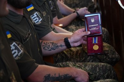 Понад пів сотні нацгвардійців Закарпаття отримали державні відзнаки Понад пів сотні нацгвардійців Закарпаття отримали державні відзнаки