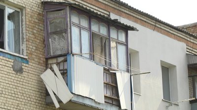 Пошкоджене житлове приміщення Пошкоджене житлове приміщення