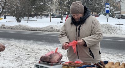 Любов Ковальчук, риба, ринок