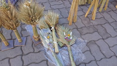 Ціни на дідухи на тернопільському ринку, Тернопіль, 16 грудня 2025 року