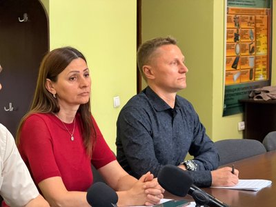 Уляна Микитюк, начальниця управління субсидій, пільг та державних соціальних допомог Головного управління Пенсійного фонду України в Тернопільській області, оплата за воду, брифінг, 8 липня 2026 року Уляна Микитюк, начальниця управління субсидій, пільг та державних соціальних допомог Головного управління Пенсійного фонду України в Тернопільській області, оплата за воду, брифінг, 8 липня 2026 року
