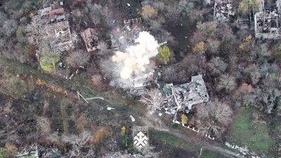 Приватний сектор у Куп'янську під час зачистки міста Приватний сектор у Куп'янську під час зачистки міста