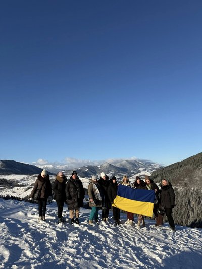 Тетяна Ременюк, Карпати, похід, родини військових Тетяна Ременюк, Карпати, похід, родини військових