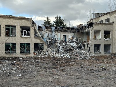 Зруйновані заклади освіти школи обстріли Костянтинівка Донецька область