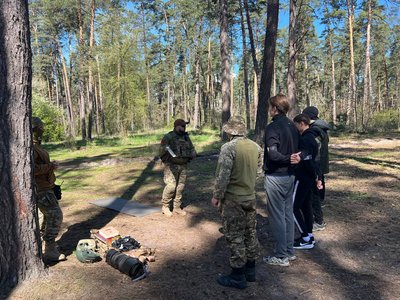 Замість аудиторії — полігон: на Черкащині стартували перші практичні заняття серед студентів Замість аудиторії — полігон: на Черкащині стартували перші практичні заняття серед студентів
