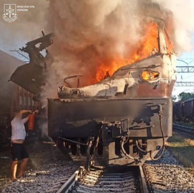 На Одещині реактивний БпЛА влучив у локомотив пасажирського поїзда: загинули машиніст і помічник На Одещині реактивний БпЛА влучив у локомотив пасажирського поїзда: загинули машиніст і помічник