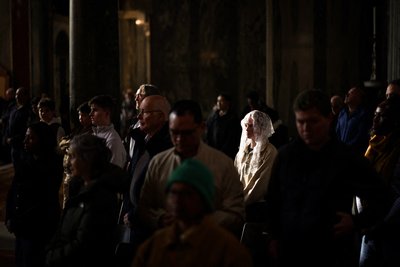 Урочиста панахида у Вестмінстерському соборі в центрі Лондона за померлим понтифіком Папою Франциском Урочиста панахида у Вестмінстерському соборі в центрі Лондона за померлим понтифіком Папою Франциском