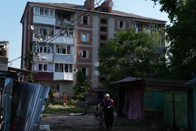 Наслідки обстрілу Слов’янськ Донецька область 7 липня 2025 рік Наслідки обстрілу Слов’янськ Донецька область 7 липня 2025 рік