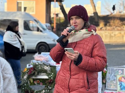 На Житомирщині провели благодійний ярмарок для збору грошей на генератори для військових бригад
