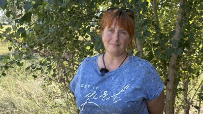 Засновниця товариства захисту тварин "Вірність" Вікторія Жидкова Донецька область