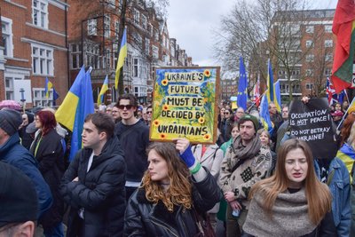 У Лондоні та Вашингтоні відбулися мітинги щодо підтримки України У Лондоні та Вашингтоні відбулися мітинги щодо підтримки України